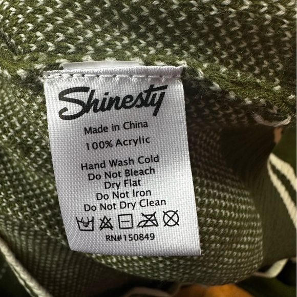 Budweiser Plaid Sweater Green Unisex Sizing Men’s Women’s Size S - Picture 6 of 6